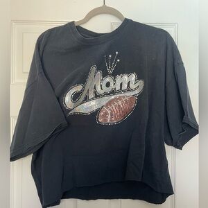 vintage plus size cropped tee